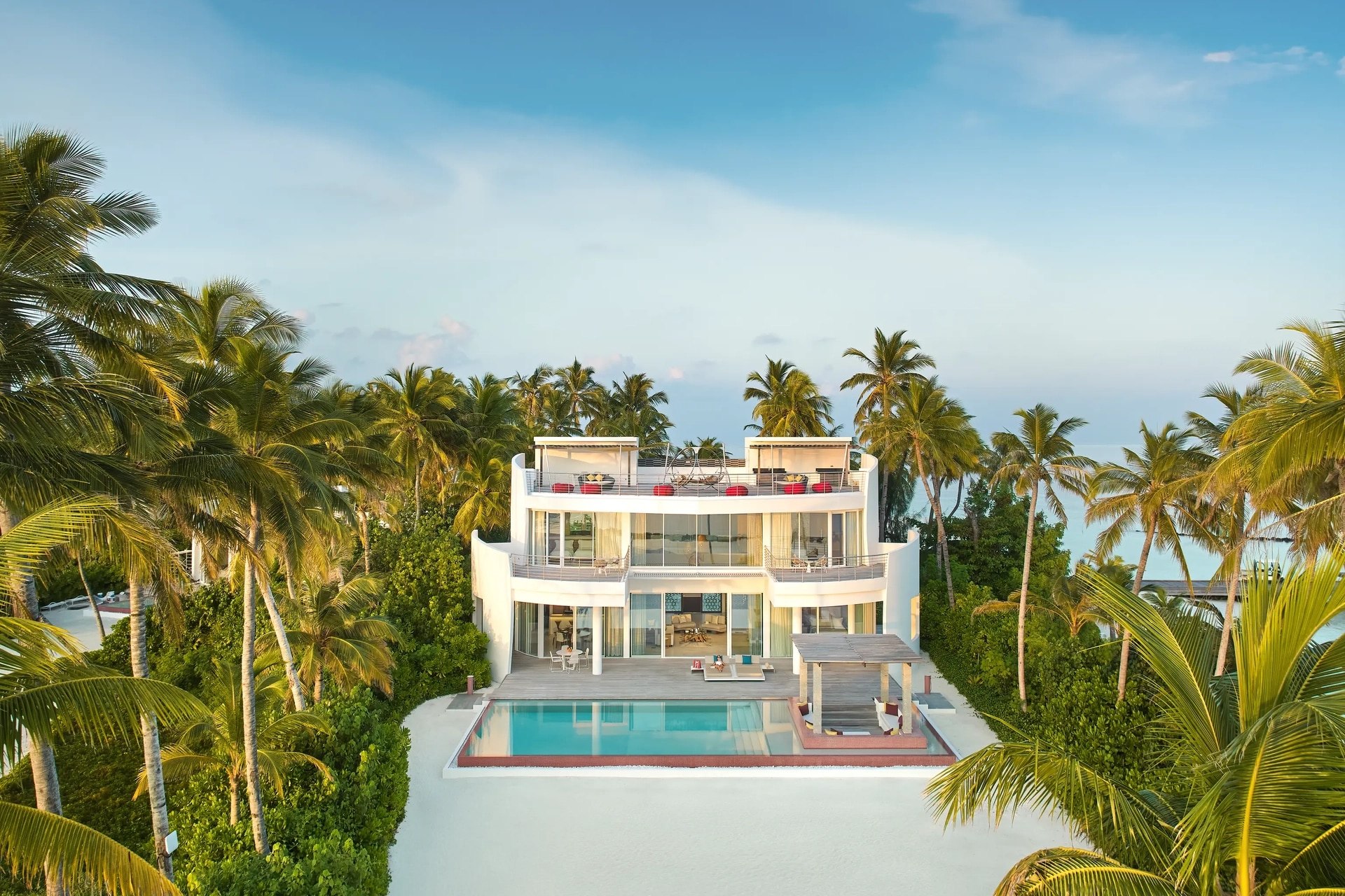 Three-Bedroom Beach Retreat with Pool